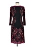 London Times Paisley Black Cocktail Dress Size 6 - photo 2