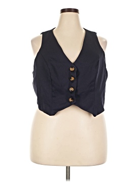 Shein Curve Sleeveless Blouse