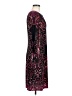 London Times Paisley Black Cocktail Dress Size 6 - photo 4