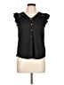 Love J Black Sleeveless Blouse Size L - photo 1