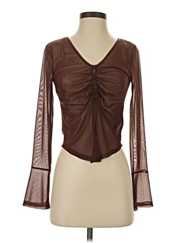 Topshop 3/4 Sleeve T-Shirt (view 1)