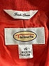 Talbots 100% Linen Orange Blazer Size 10 - photo 6