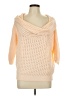 Knitted & Knotted 100% Acrylic Orange Pullover Sweater Size L - photo 1