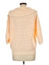 Knitted & Knotted 100% Acrylic Orange Pullover Sweater Size L - photo 2
