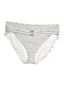 Catalina Chevron-herringbone Gray Swimsuit Bottoms Size 16 - photo 1