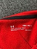 Under Armour 100% Polyester Red Zip Up Hoodie Size M (youth) - photo 3