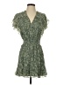 Intermix 100% Silk Paisley Green Casual Dress Size 4 - photo 1