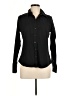 Old Navy Black Long Sleeve Button-Down Shirt Size M - photo 1