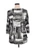 JM Collection Silver 3/4 Sleeve Blouse Size 1X - photo 2