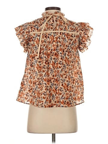 Ulla Johnson Short Sleeve Blouse (view 2)