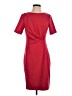 T Tahari Solid Red Cocktail Dress Size 4 - photo 1