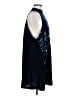 Free People 100% Polyester Blue Cocktail Dress Size M - photo 4