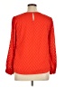 Collective Concepts 100% Polyester Orange Long Sleeve Blouse Size XL - photo 2