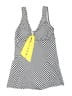 Venus Houndstooth Yellow Swimsuit Top Size 10 - photo 1