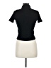 Zara Black Short Sleeve Turtleneck Size M - photo 2
