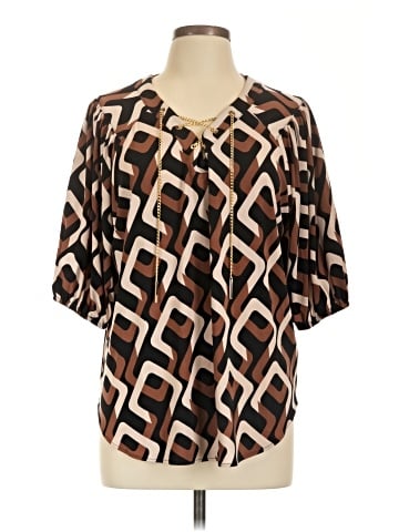 Joseph Ribkoff Short Sleeve Blouse (view 1)