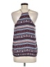 Paper Crane Blue Sleeveless Blouse Size M - photo 2