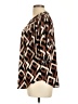 Joseph Ribkoff Brown Short Sleeve Blouse Size 10 - photo 5
