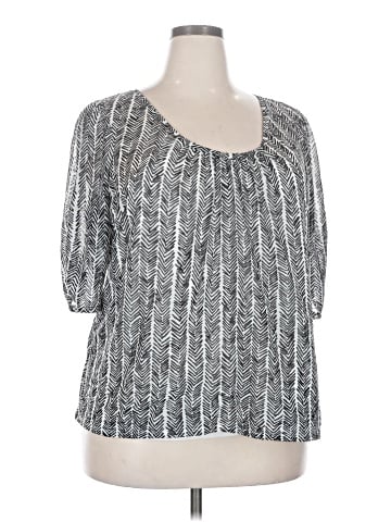 Dana Buchman 3/4 Sleeve Top (view 1)