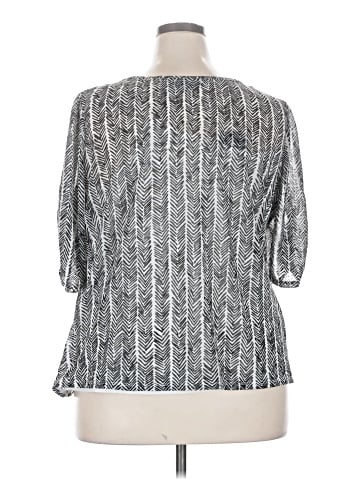 Dana Buchman 3/4 Sleeve Top (view 2)