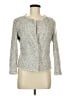 Ann Taylor LOFT Tweed Silver Blazer Size 6 - photo 1