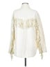 Unbranded 100% Cotton Ivory Jacket Size S - photo 2