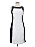 Calvin Klein Color Block Gray Cocktail Dress Size 4 - photo 1