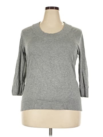 Lane Bryant 3/4 Sleeve T-Shirt (view 1)