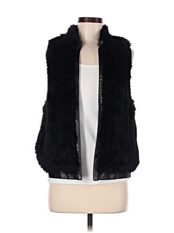 Saks Fifth Avenue Faux Fur Vest (view 1)