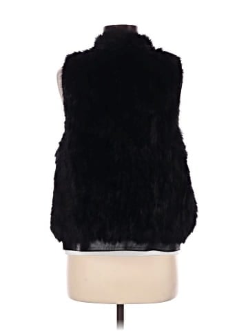 Saks Fifth Avenue Faux Fur Vest (view 2)