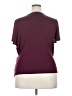 Talbots Burgundy Short Sleeve Top Size 2X Petite - photo 2