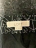 Ann Taylor LOFT 100% Polyester Chevron-herringbone Black Casual Skirt Size M - photo 4