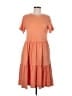 Old Navy Solid Orange Casual Dress Size M (tall) - photo 1