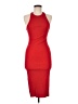 Zara Solid Red Cocktail Dress Size M - photo 1