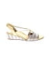 Anyi Lu Gold Wedges Size EU 38 1/2 - photo 1
