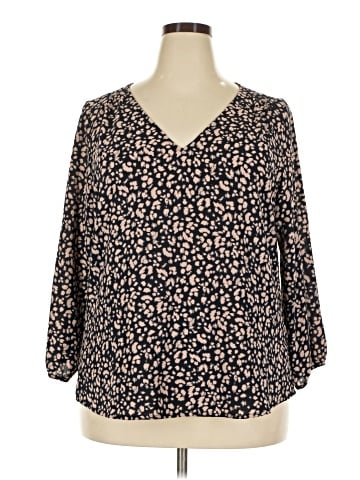 41Hawthorn 3/4 Sleeve Blouse (view 1)