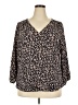 41Hawthorn Black 3/4 Sleeve Blouse Size XXL - photo 1