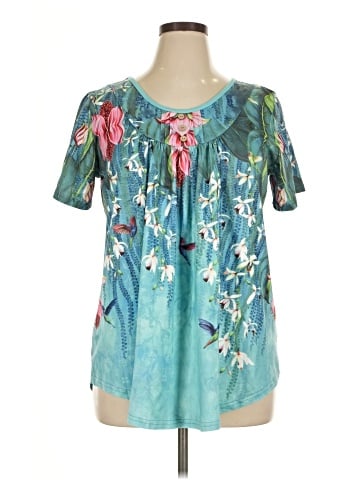Unbranded Short Sleeve Blouse (view 1)