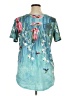 Unbranded Teal Short Sleeve Blouse Size XL - photo 2