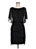 Betsy & Adam 100% Polyester Stars Black Cocktail Dress Size 6 - photo 1