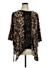 Chico's Animal Print Brown Kimono Size XL (3) - photo 1