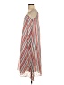 Milly 100% Polyester Stripes Red Casual Dress Size P (petite) - photo 5