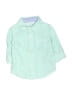 Carter's 100% Cotton Green Short Sleeve Button-Down Shirt 0-3 MO / 3 MO - photo 1
