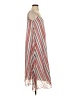 Milly 100% Polyester Stripes Red Casual Dress Size P (petite) - photo 4