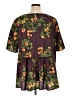 Merlette Burgundy Brown Short Sleeve Blouse Size XL - photo 2