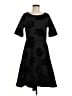 Lands' End Black Casual Dress Size M - photo 1
