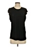 Maje Black Sleeveless T-Shirt Size Lg (3) - photo 1