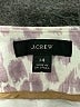 J.Crew Animal Print Gray Silver Linen Pants Size 14 - photo 7