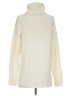 DKNY 100% Acrylic Ivory Turtleneck Sweater Size S - photo 2