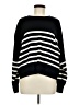 For The Republic Stripes Black Pullover Sweater Size M - photo 1